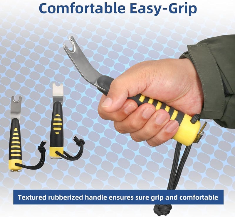 Cnosky Snap Tool for Boat Covers, Snap Removal Tool with Non-Slip Silicone Grip, Ideal Boat Tool and Marine Snap Tool - Image 5